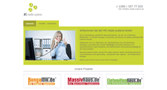 Desktop Screenshot of ms-media-systems.de